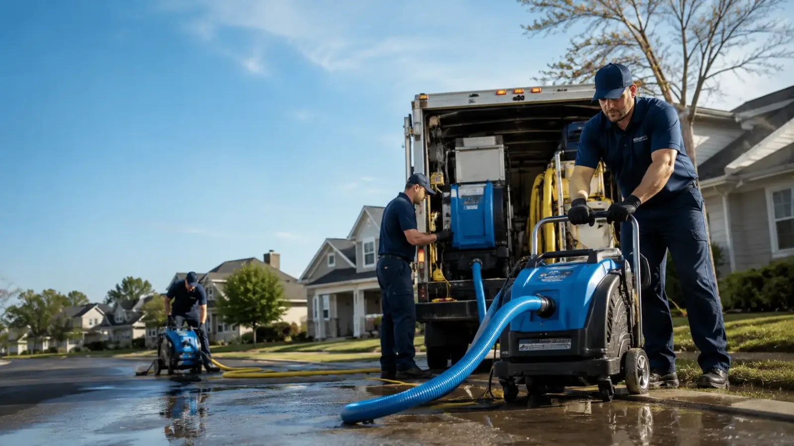 Flood Damage Cleanup in Enterprise, WV